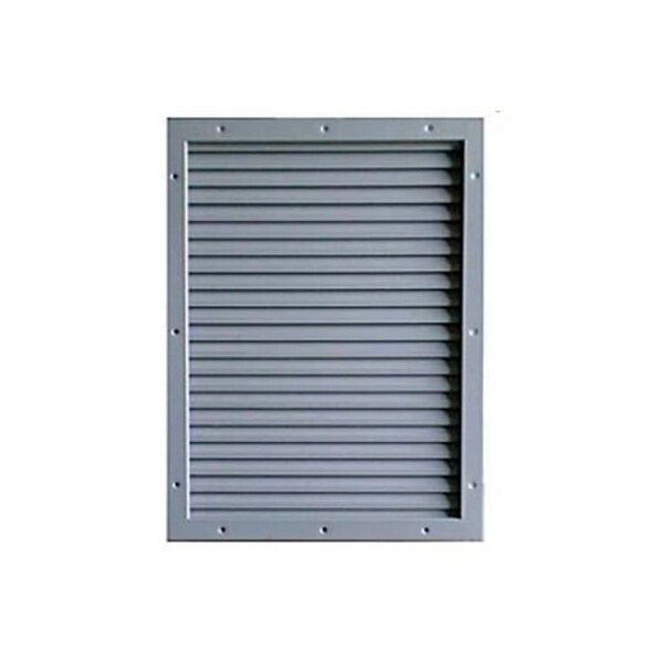 Assa Abloy CECO Door Louver Kit, Galvannealed Steel, 12"W X 12"H LV-IY-G12X12 - main